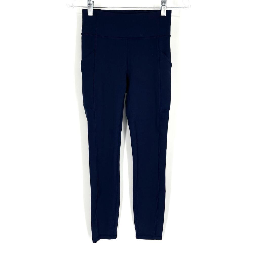 Lululemon Invigorate High Rise Tight 25" True Navy Size‎ 2 Everlux
